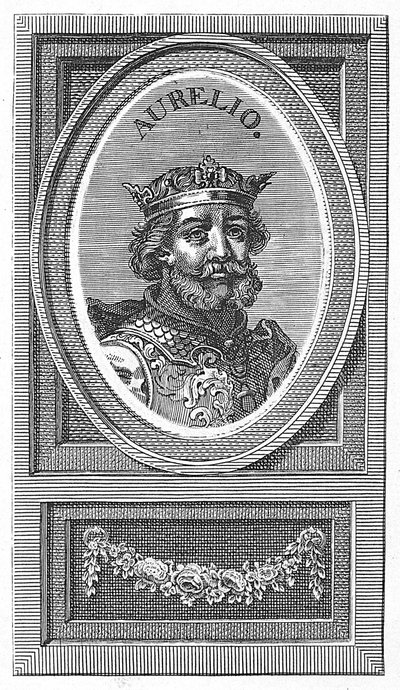 Aurelio, King of Asturias by Arnold van Westerhout